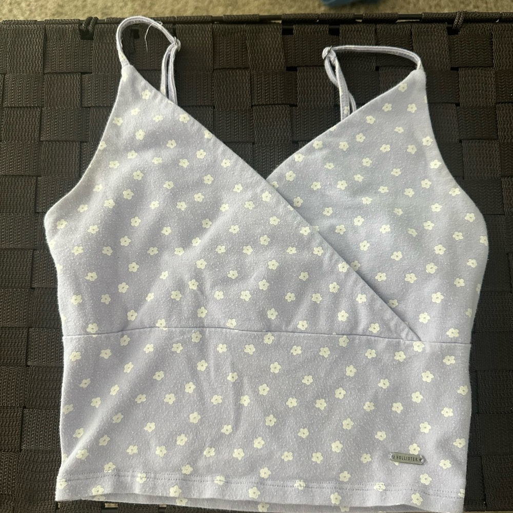 Hollister Lavender Floral Camisole
